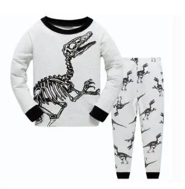 style 40 Детские пижамы на весну и лето для мальчиков и девочек, хлопковый мягкий детский Камуфляжный комплект одежды для малышей, домашняя одежда, нижнее белье Chan413 - Цвет: style 40