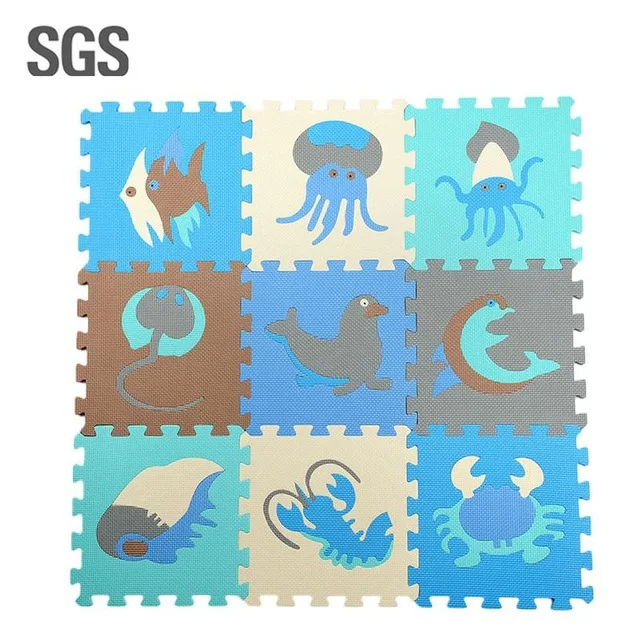 9 шт. мягкой подкладки из вспененного материала Алфавит буквы цифры пол черные