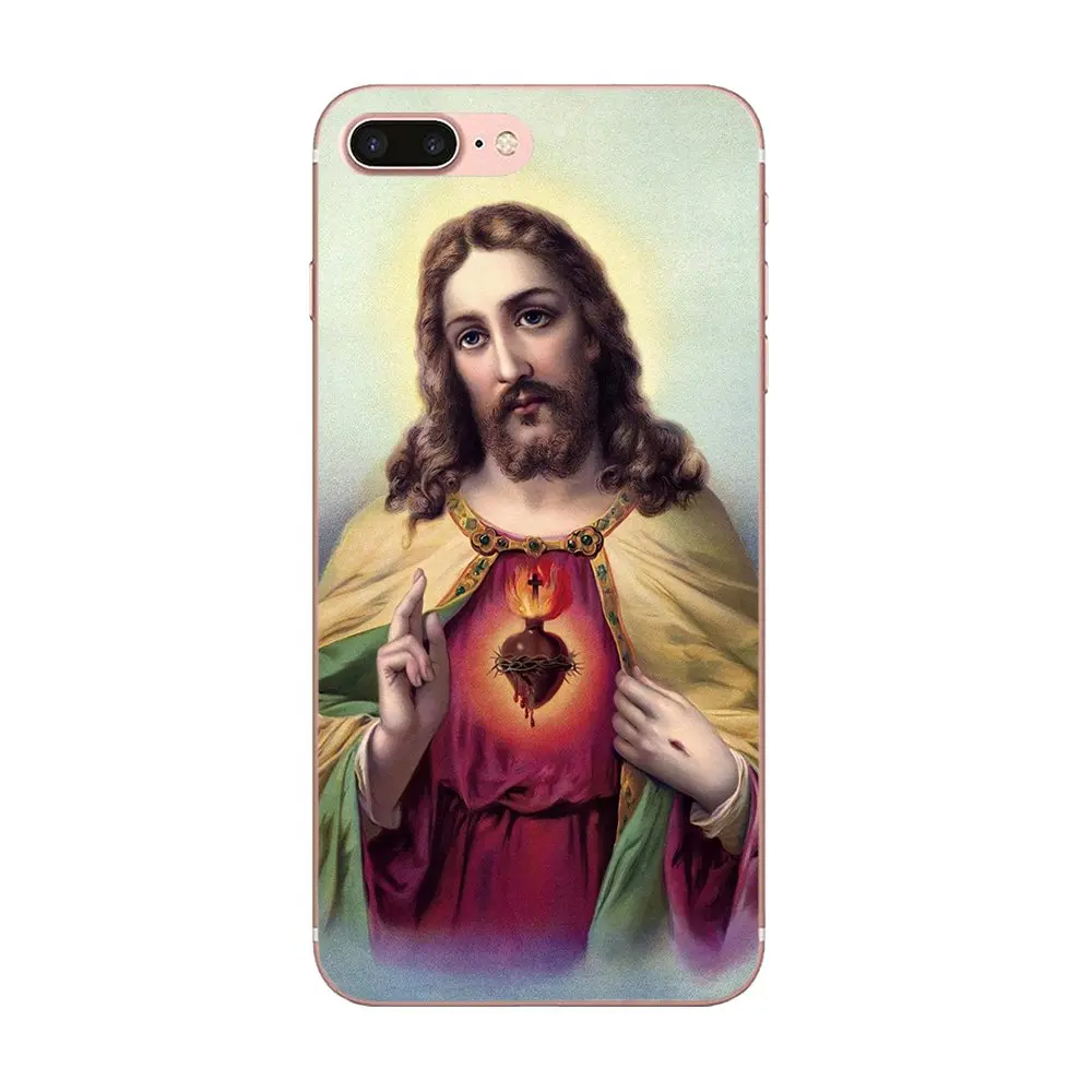 Divine Mercy Иисус плакат мягкие чехлы чехол для Galaxy A3 A5 A7 On5 On7 2015 2016 2017 Grand Альфа G850 Core2