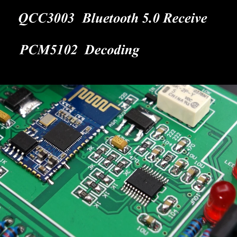Lusya QCC3003 bluetooth 5,0 NE5532 предусилитель усилитель тона плата управления PCM5102A модуль декодирования T0005