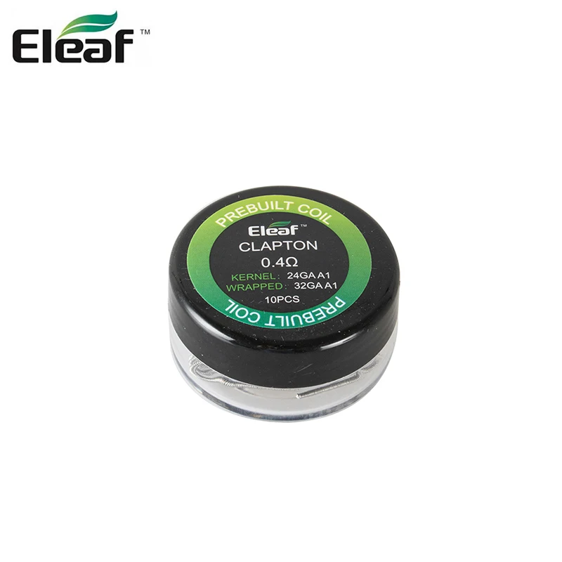 10 шт./лот Eleaf Clapton катушка 0.4ohm Pico Squeeze DIY нагревательные провода для кораллового RDA