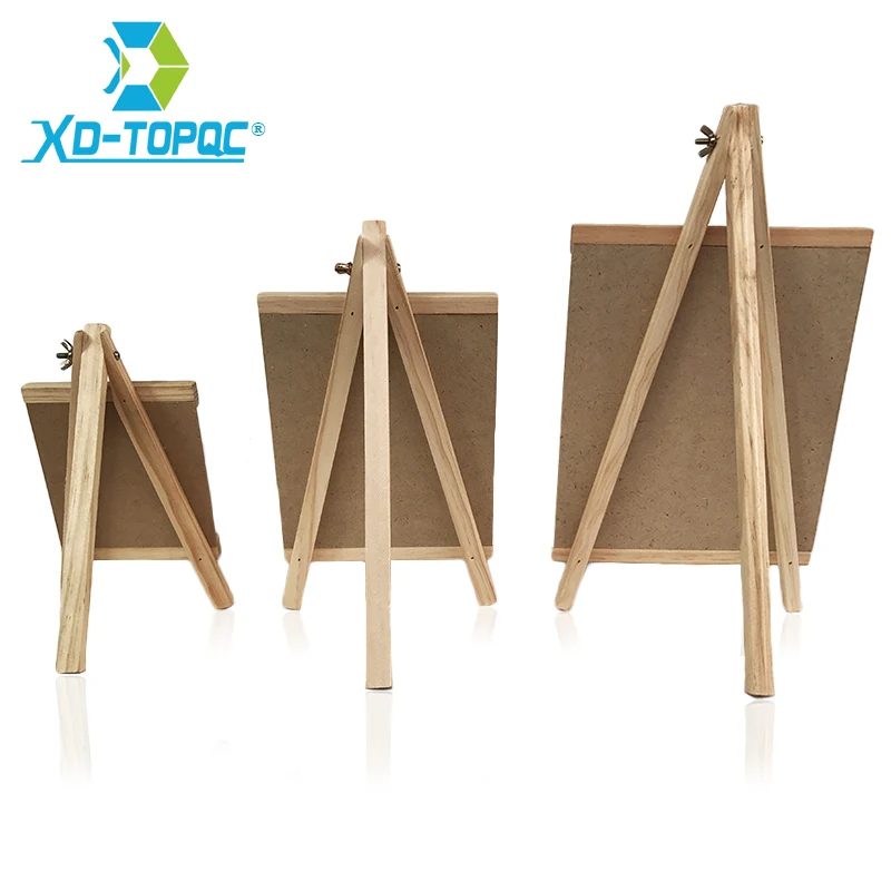 XINDI 12*23 см мини настольная доска из сосновой древесины мольберт детская черная