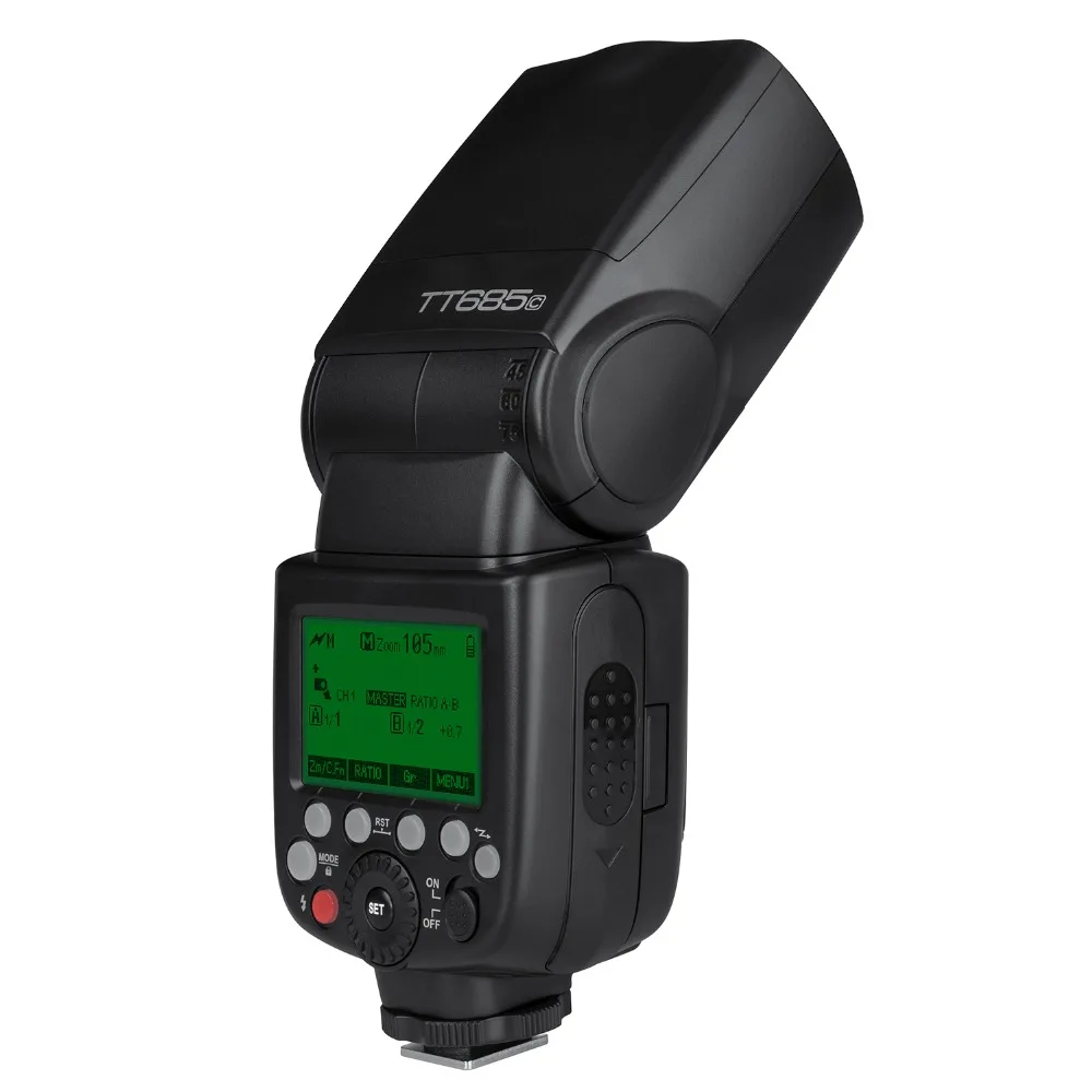 Godox TT685 TT685C 2 4G Беспроводная TTL HSS камера вспышка Xpro-C TCM передатчик триггер для Canon 80D