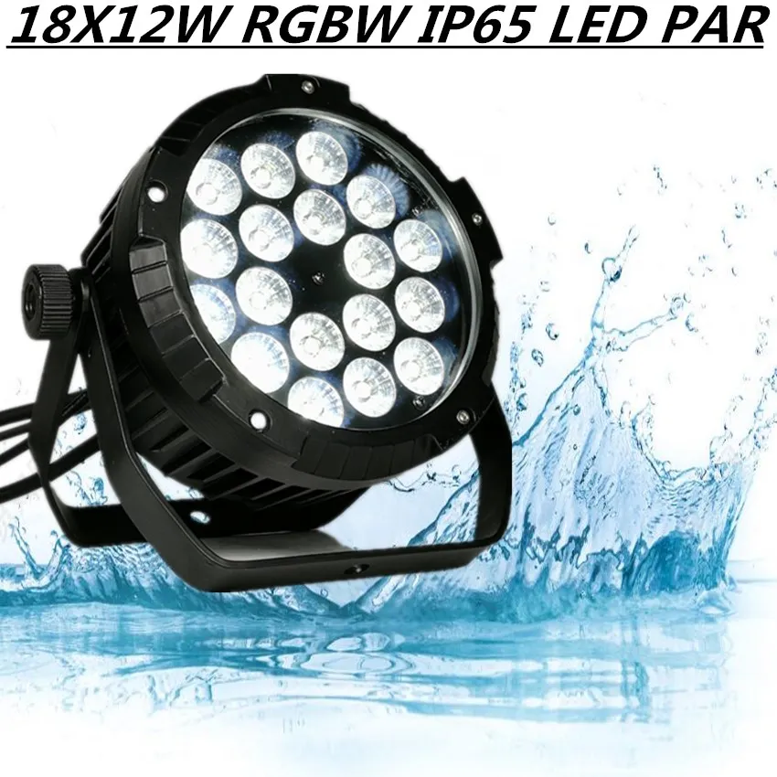 18X12W IP65 светодиодный PAR прожектор RGBW делают свет водостотьким водить номинальной