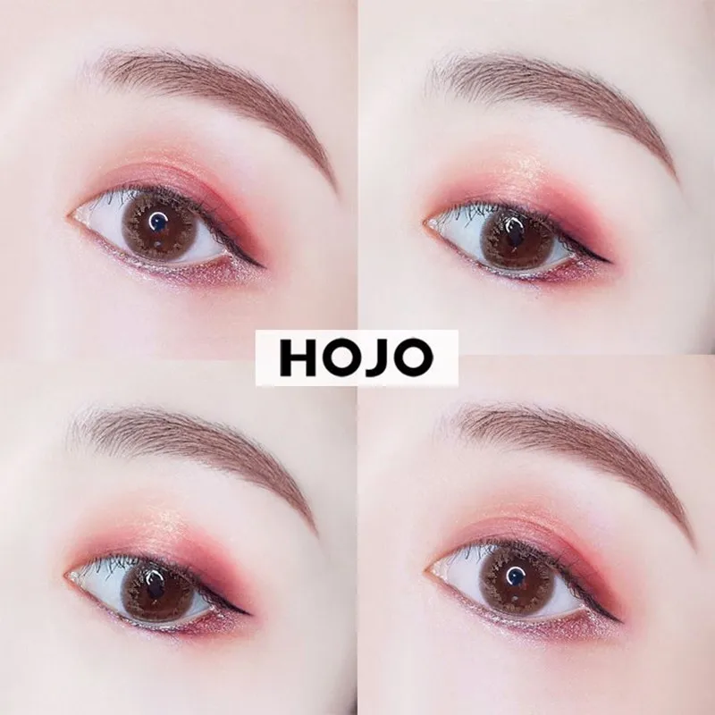 Палетка теней для век HOJO 15 цветов матовые алмазные блестящие спиральные тени