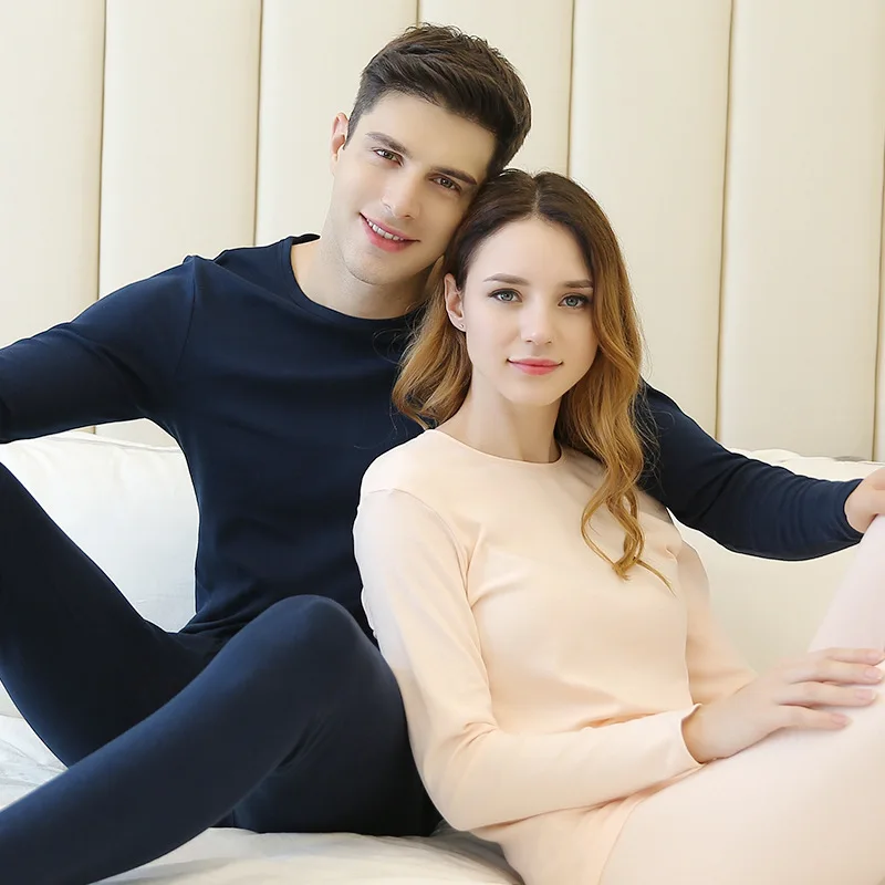 Sanderala 100% хлопок теплый женский и мужской стиль 3XL зимний бархатный термальный