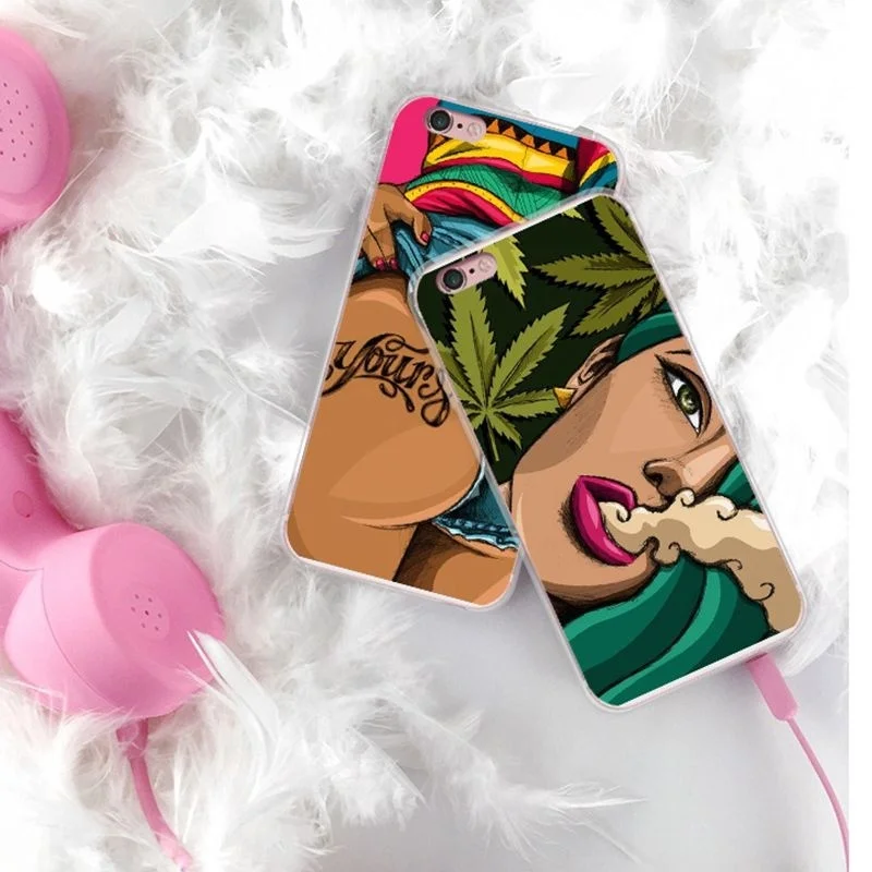 KISSCASE Sexy Girls Case For iPhone 6 6S Plus TPU Pattern 7 8 4 4S 5 5S SE Xs Max Xr S |