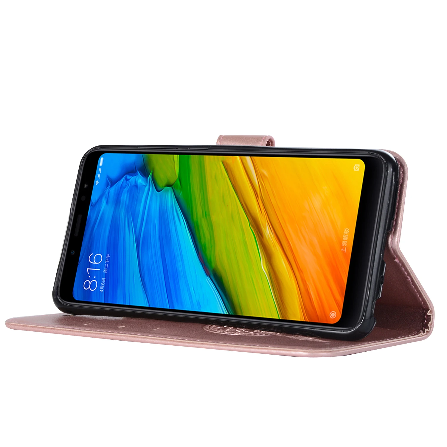 360 Full Protection For Xiaomi Redmi Note 5 6 Pro 5A Case PU Leather Silicon Wallet Flip for xiaomi A1 A2 With Lanyard | Мобильные