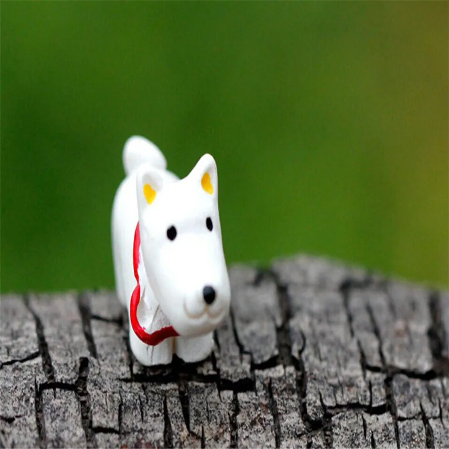 Zero 2017 3 шт. модель собаки из смолы украшения в мире украшение для дома и сада