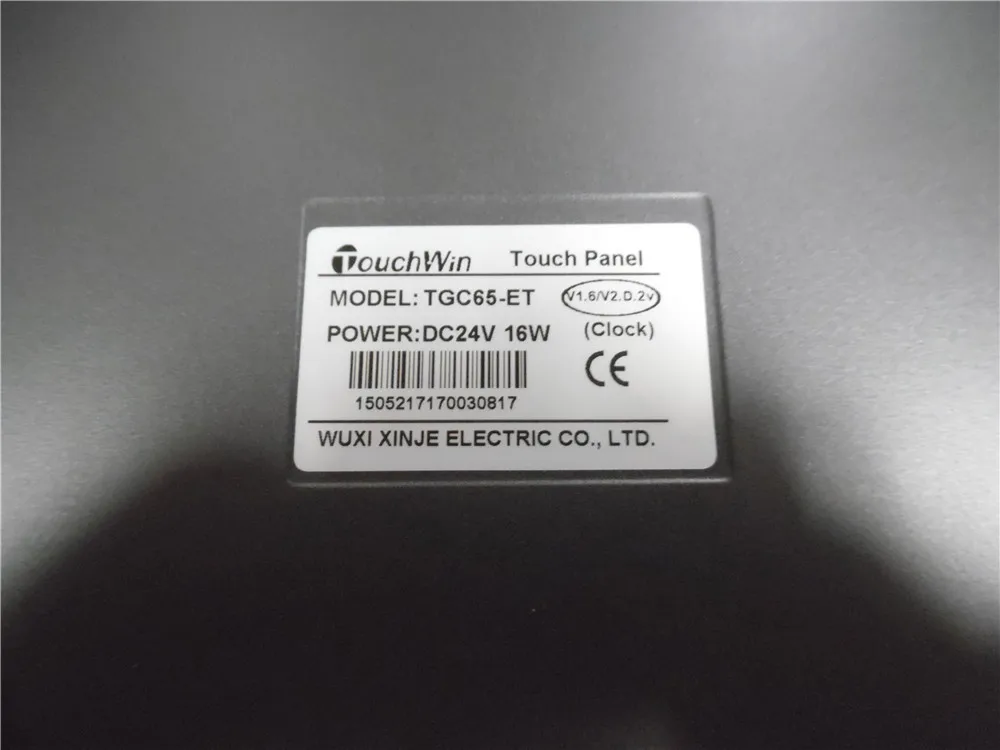 TGC65 ET: 15 6 дюйма XINJE ET HMI Ethernet сенсорный экран с кабелем программирования и