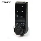 Обновленная Временная или Личная функция паролей, сенсорная клавиатура, пароль, рчид-карта, металлический цифровой электронный шкафчик с замком