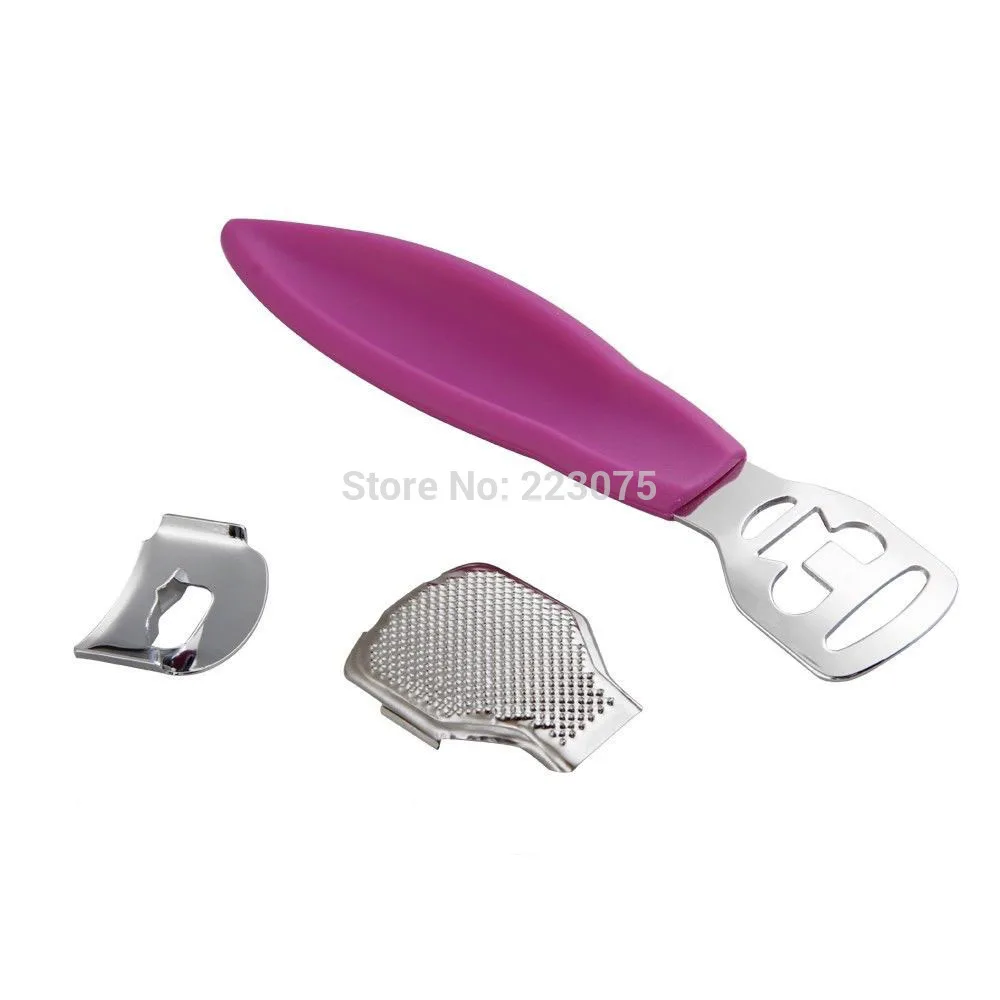 

Stainless Steel Cuticle Cutter Remover Shaver Callous Corn Pedicure w/ 10 Blade