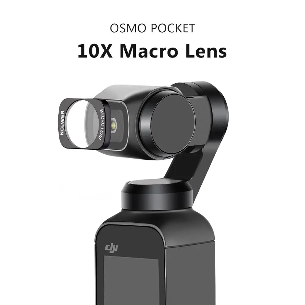 Макро объектив Neewer 10X совместимый с карманной камерой DJI OSMO конструкция магнитной
