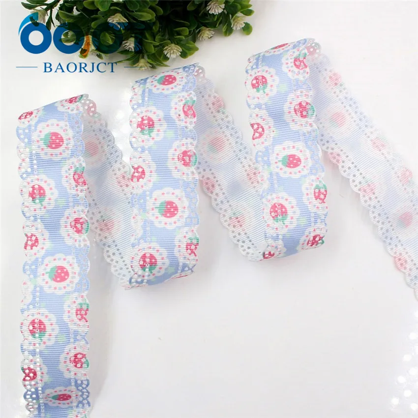 I-19509-1189 OOOT BAORJCT I-19509-1183, 10 ярдов, горячая Распродажа 30 мм полые цветы сплошная корсажная лента ленты, Бант колпачок аксессуары и вечерние украшения - Цвет: I-19509-1189