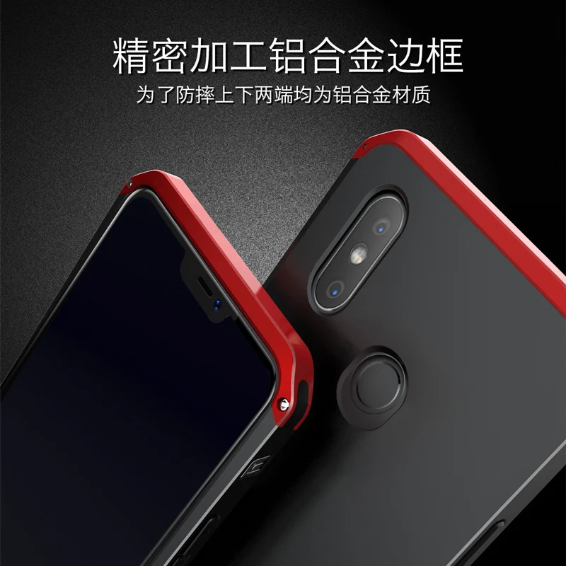 Чехол для RedMi Note 6 Pro, противоударный защитный металлический алюминиевый корпус, жесткий чехол для телефона, чехол для XiaoMi Redmi Note 5 Pro Note 7 Funda