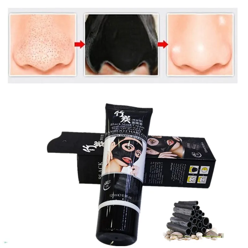 Удивительная черная маска для лица нос угрей очиститель пилинг отшелушивающая