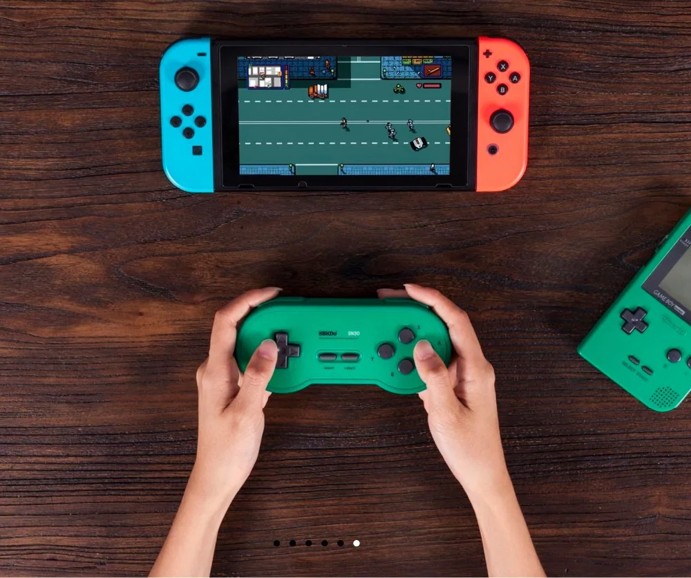 2020 8bitdo SN30 геймпад беспроводной контроллер Bluetooth Джойстик для Nintendo переключатель