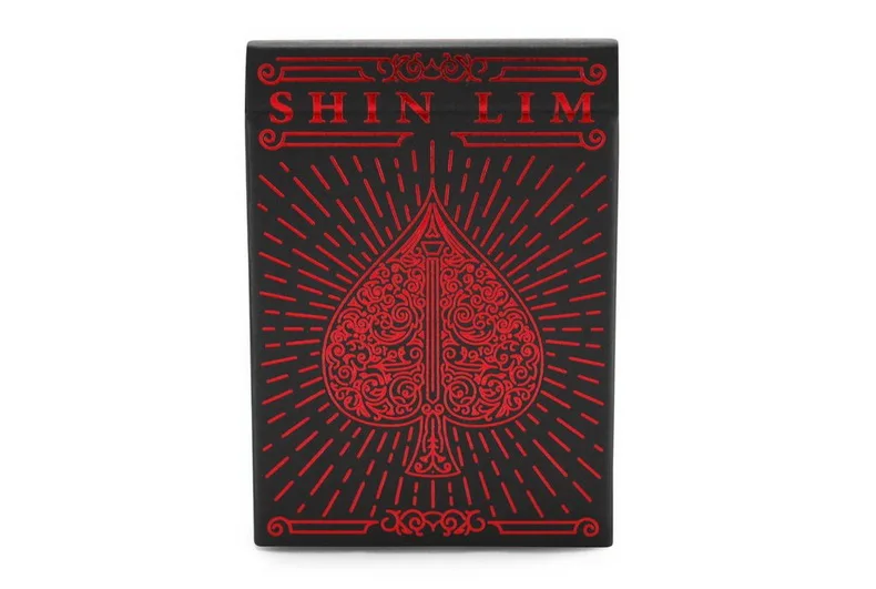 1 шт. Shin Lim колода игральные карты размер покера EPCC пользовательская Ограниченная серия Запечатанный импорт Покер Волшебная колода реквизит магические трюки