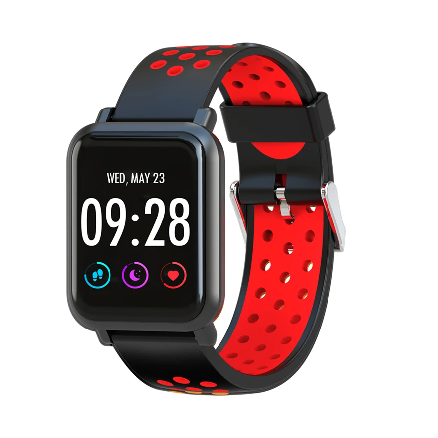 FROMPRO Smartwatch S9 2.5D экран Gorilla glass кровяное Кислородное давление полями IP68 Водонепроницаемый трекер физической активности Смарт часы