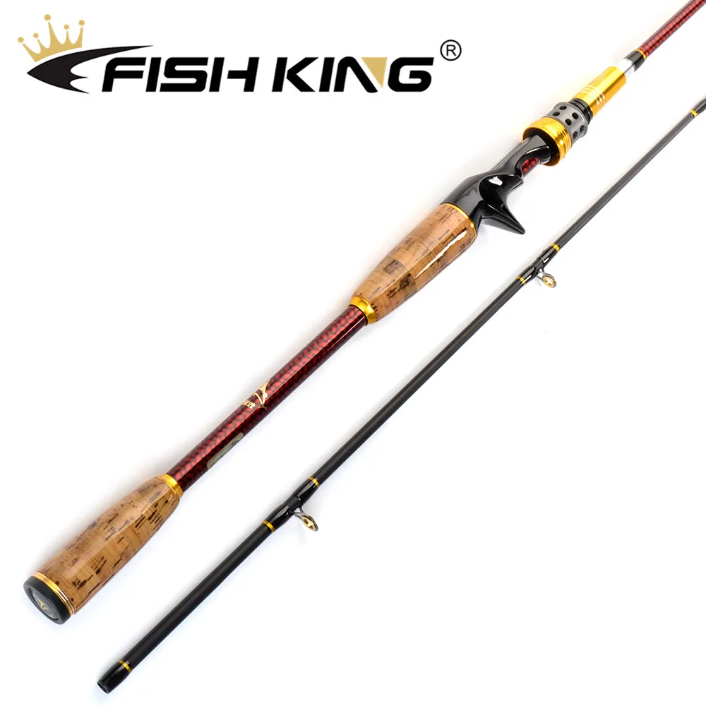 Карбоновая удочка FISH KING для заброса приманки 2 1 м 4 телескопическая секционная