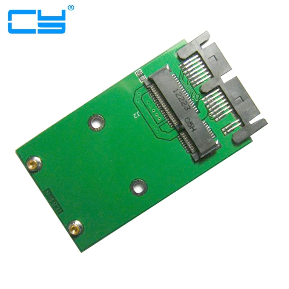 

Mini PCI-E pci express pcie mSATA SSD to 1.8" Micro SATA 7+9 16pin Adapter Add on Cards PCBA for SSD Hard Disk