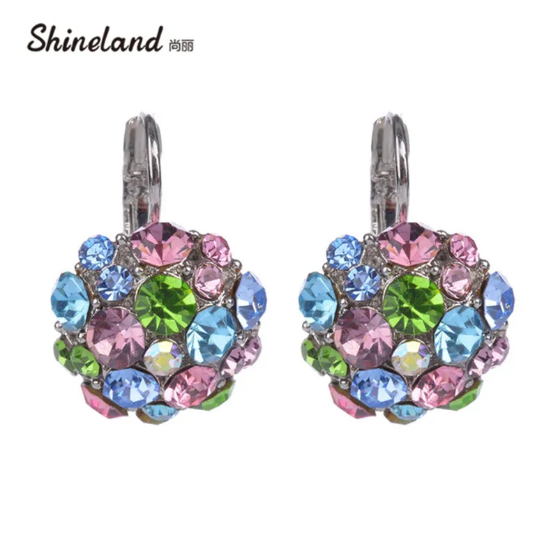 Серьги клипсы женские с кристаллами модные ювелирные украшения|clip chandelier earrings|clip