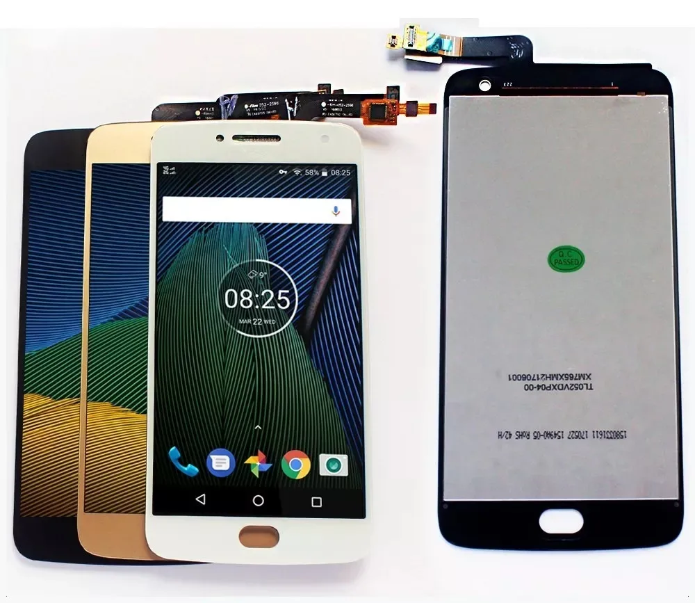 ЖК-дисплей с сенсорным экраном и дигитайзером в сборе для Motorola Moto G5 Plus XT1686 XT1681 XT1683