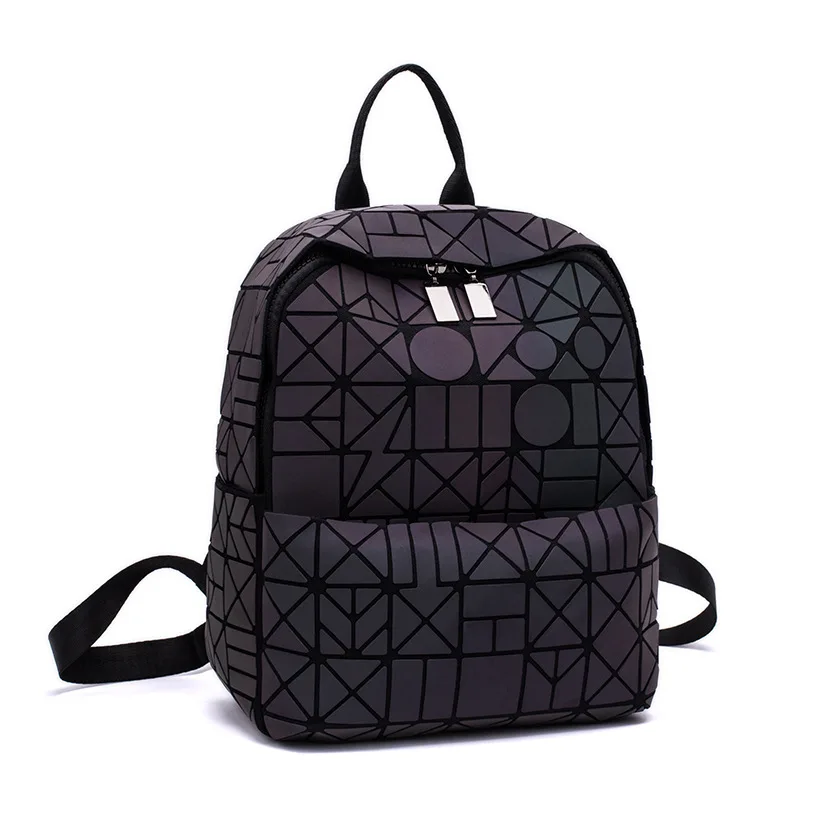 Женские рюкзаки Bao Bag светящийся геометрический рюкзак для девочек подростков