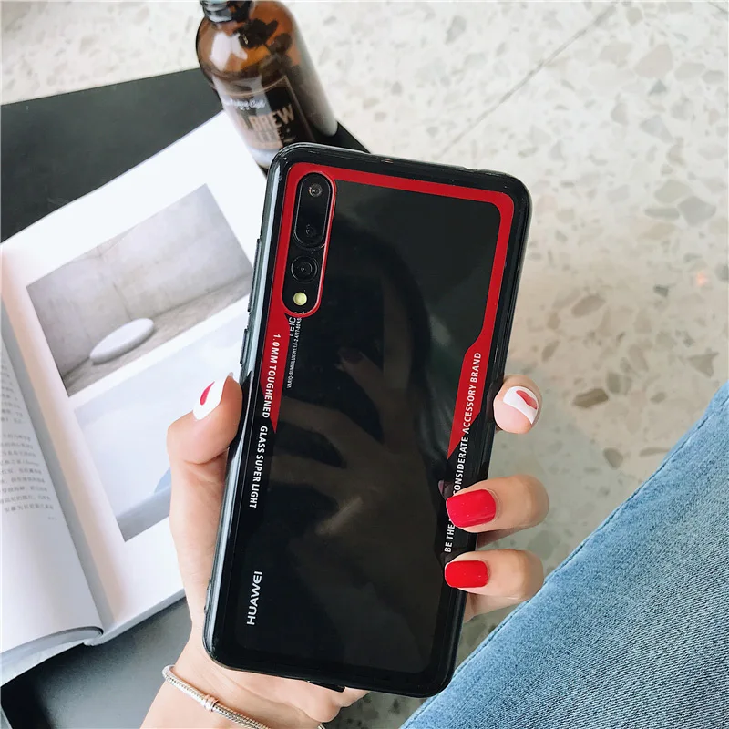 Прозрачный Акриловый чехол накладка из поликарбоната для huawei P30 Pro P20 Lite P10 Mate20 10 Nova