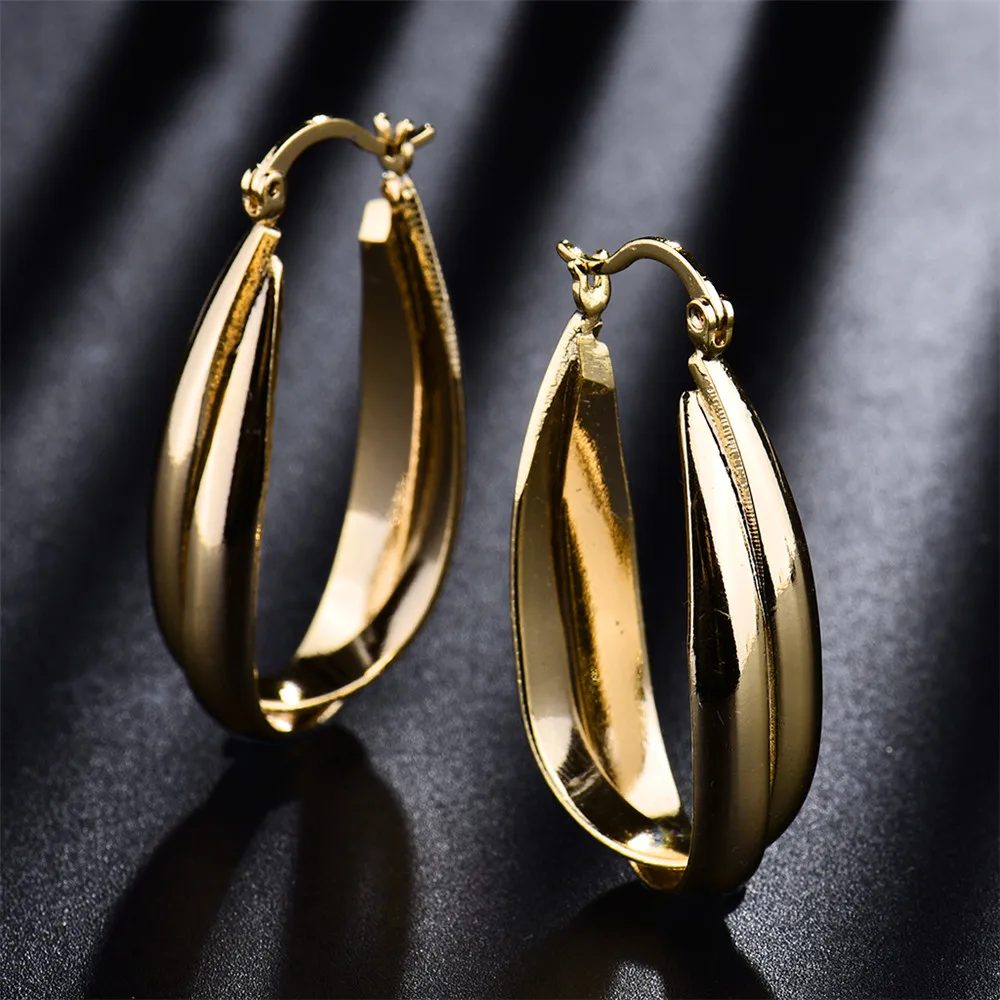 Женские винтажные серьги кольца MOLIAM Huggie с застежкой MLE406|huggie earrings|hoop earringsvintage hoop
