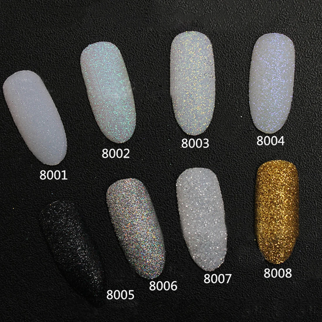 Блестящий сахарный блеск для ногтей 1 г/кор. голографический градиентный порошок
