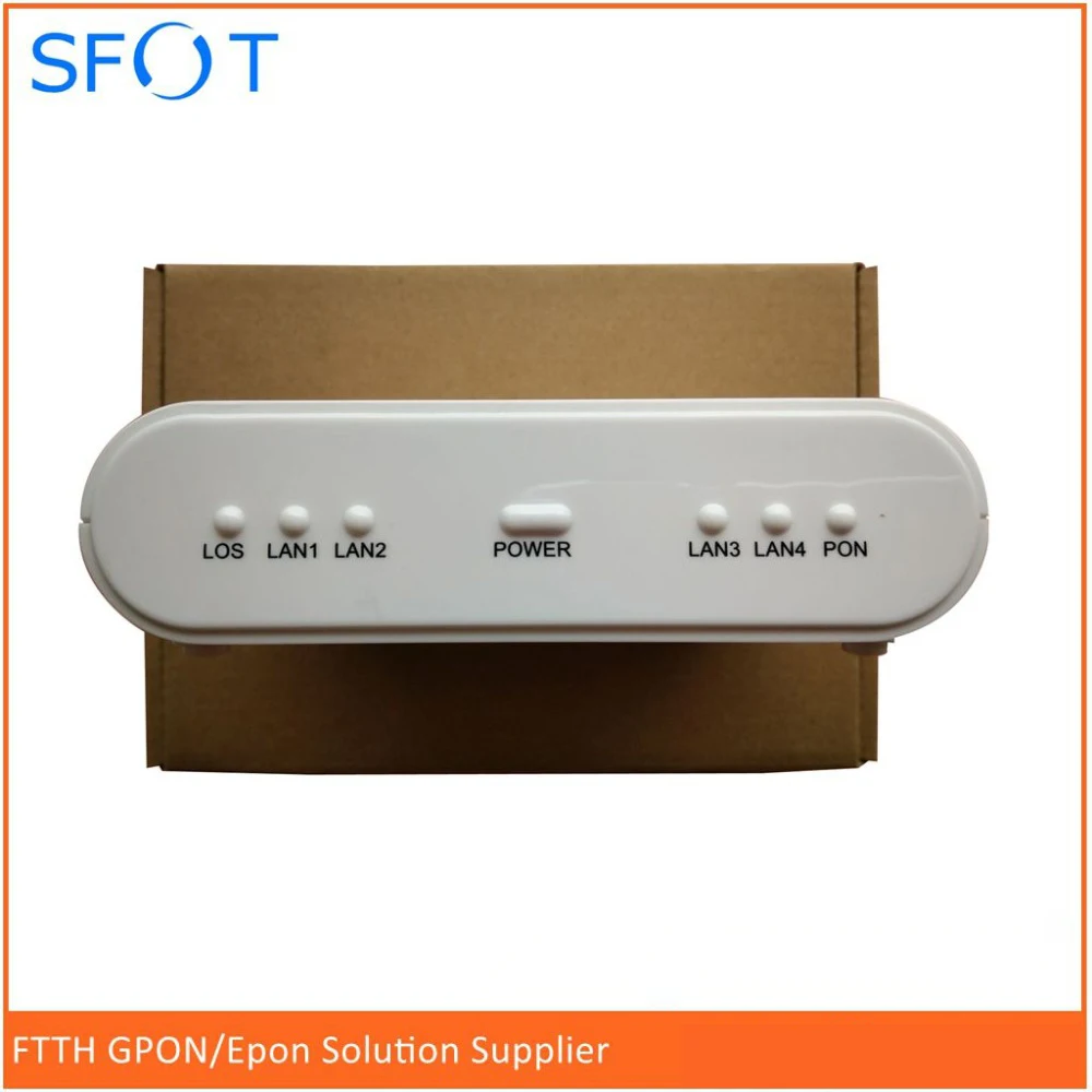 Сетевые маршрутизаторы телекоммуникационное оборудование 4 порта GE EPON ONU|epon