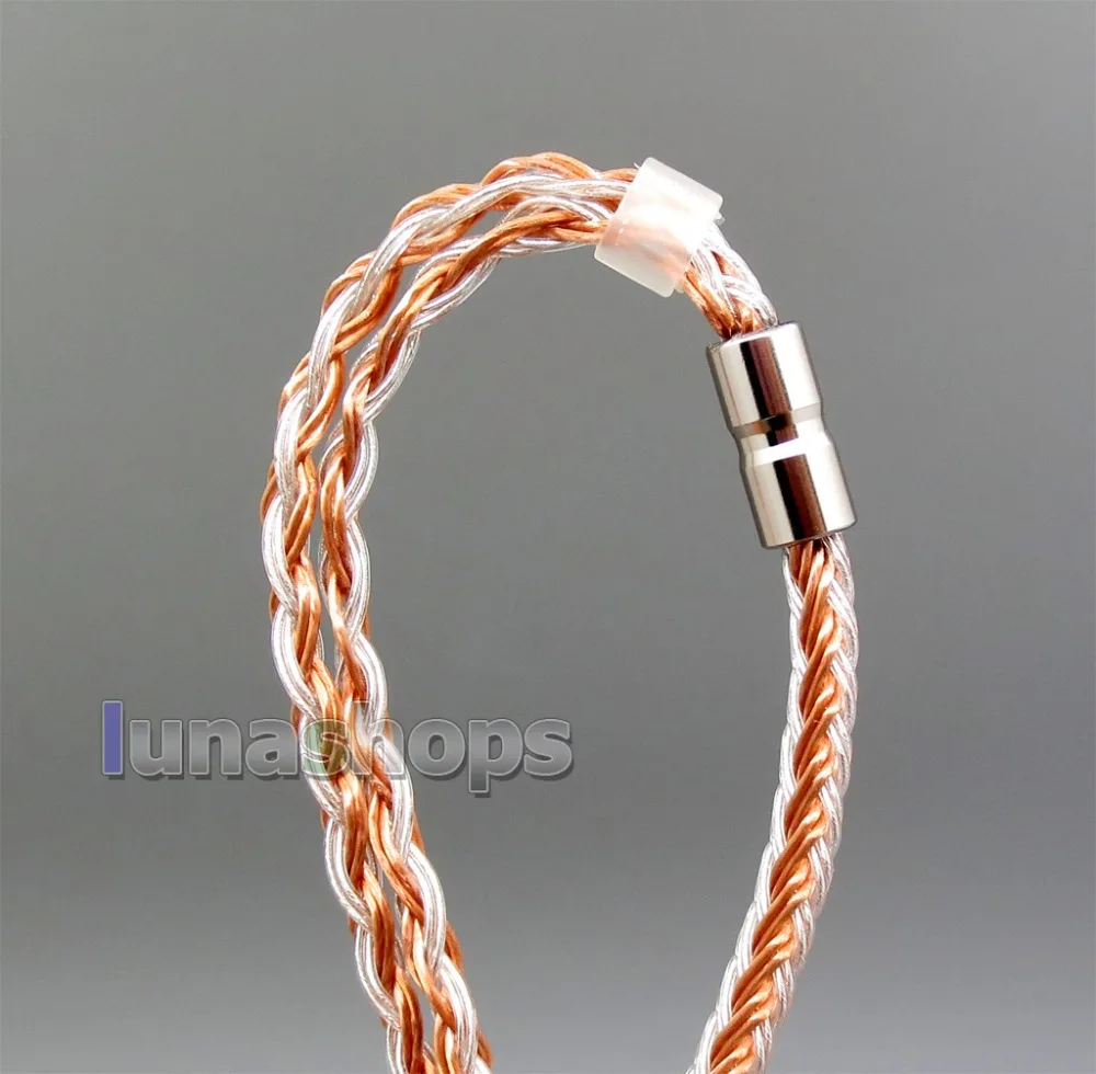 LN006227 4 в 1 разъем 16 ядер OCC+ посеребренный кабель для Hifiman HE400S HE-400I HE560 он-350 HE1000 V2 наушников