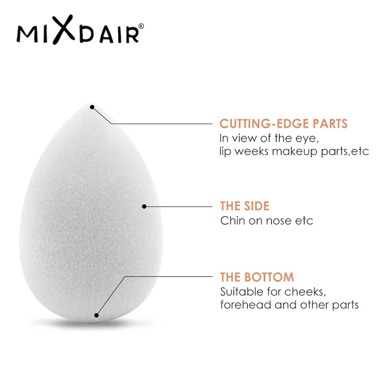 MIXDAIR косметический спонж для макияжа нанесения пудры инструмент капельки воды
