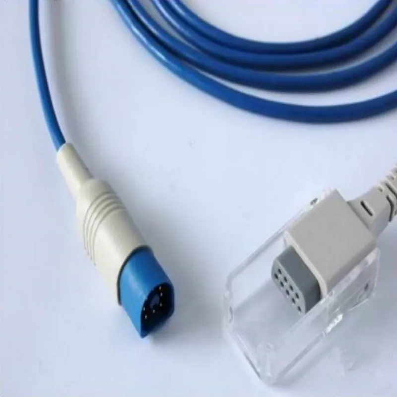 Free Shipping Compatibe for Philips MP20/30/40 VM4 DB8 Pin to DB9 Female Spo2 Extension Cable Adapter | Обустройство дома