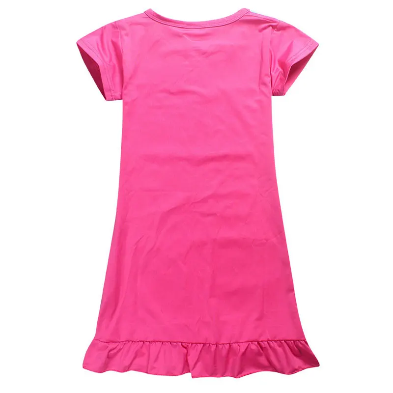 Amuybeen/Одежда для девочек платье с изображением героев мультфильма Белль лето 2017