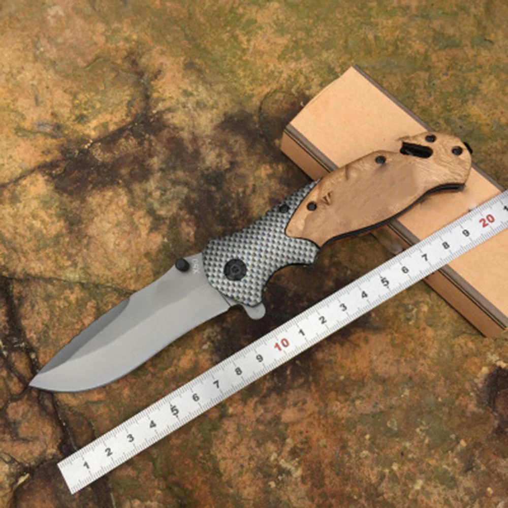 AZRAEL OD95 X50 нож с деревянной ручкой титановая версия высокопрочных спасательных