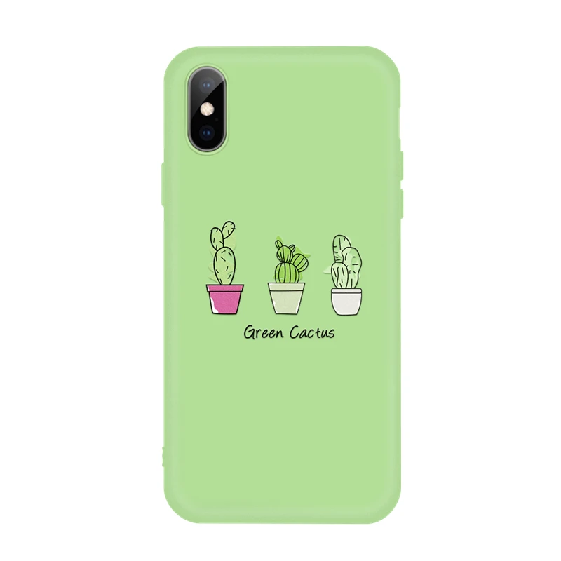 08 Силиконовый мягкий ТПУ с рисунком чехол для iPhone 7 6s 8 6 Plus X 10 любовь сердце печатных красочный матовый чехол для iPhone XS XR XS Max - Color: 08