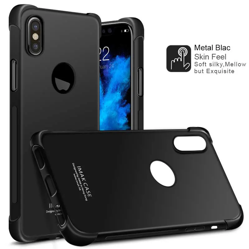 Чехол IMAK Airbag ДЛЯ IPhone X ударопрочный Ударопрочный Мягкий силиконовый чехол из ТПУ