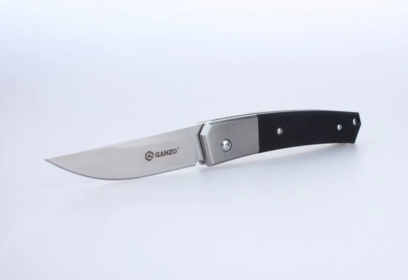 Ganzo G7361 Складной нож 440C Лезвие G10/деревянная ручка Открытый Отдых выживания Дайвинг карманный нож супер военный Топ нож s