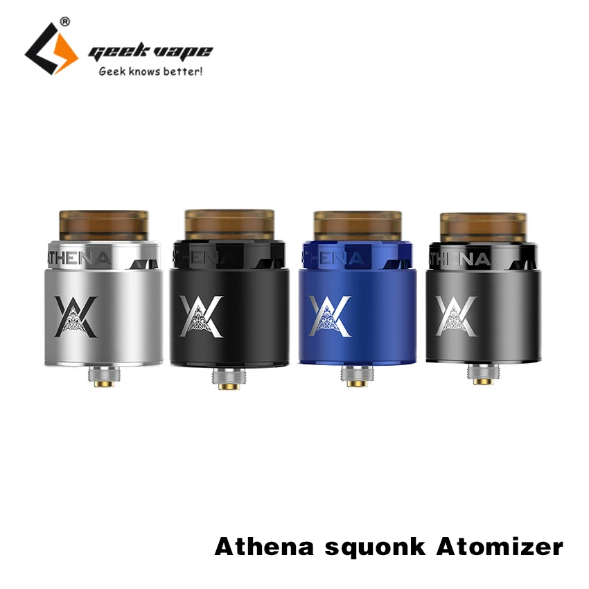 Оригинальный GEEKVAPE Athena Squonk BF RDA распылителя 24 мм Squonker бак пригодный для Geekvape Mod
