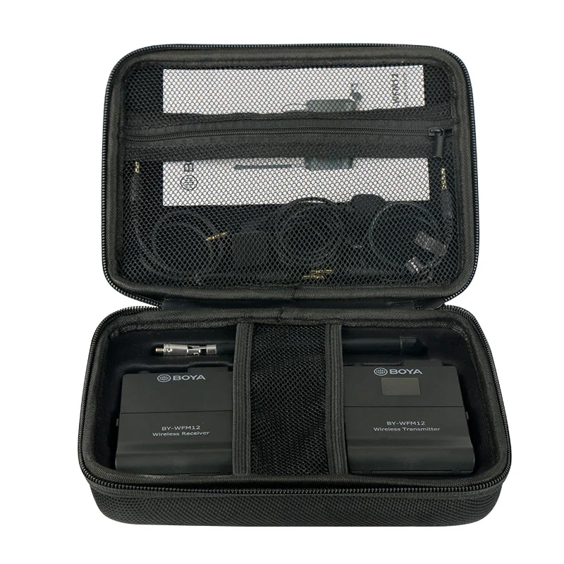 BOYA BY WFM12 Профессиональная VHF Беспроводная микрофонная система для iPhone Canon DSLR