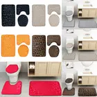 3 шт.комплект, нескользящие накладки на крышку унитаза