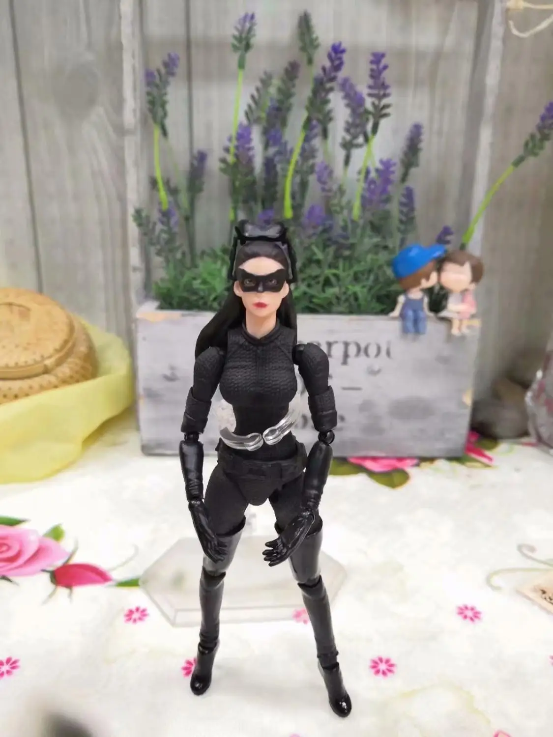 Фильм 15 см Темный рыцарь Трилогия Женщина-кошка Селина Кайл Mafex No.009 ПВХ фигурка