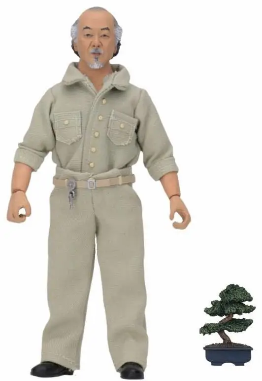 Neca The Karate Kid Daniel Mr. Miyagi Johnny CLOTHED 3-Pack Action Figure Toy