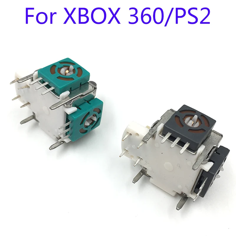100 шт. для microsoft для Xbox 360 для PS2 контроллер Джойстик Замена 3D Аналоговый джойстик Стик сенсор запчасти