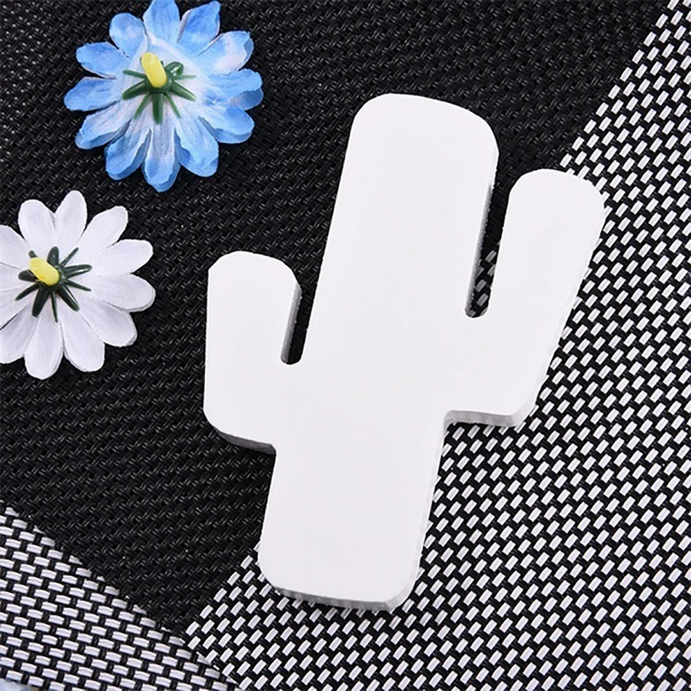 Скандинавский кактус форма деревянный крюк вешалка детская комната настенные