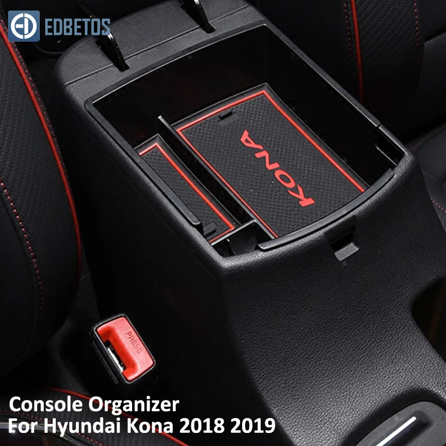 Подлокотник коробка для хранения для hyundai Kona Encino аксессуары центральная консоль контейнер-Корзина лоток держатель для укладки
