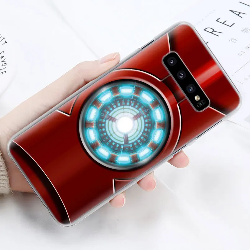 Marvel Герой Железный человек телефон чехол s для samsung Galaxy S10e S10 плюс S8 S9 плюс S6 S7 край A40 A50 A70 M20 чехол Coque