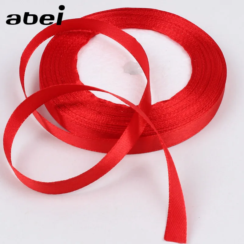 Атласная лента для цветочной сумочки упаковки подарков скрапбукинга украшения